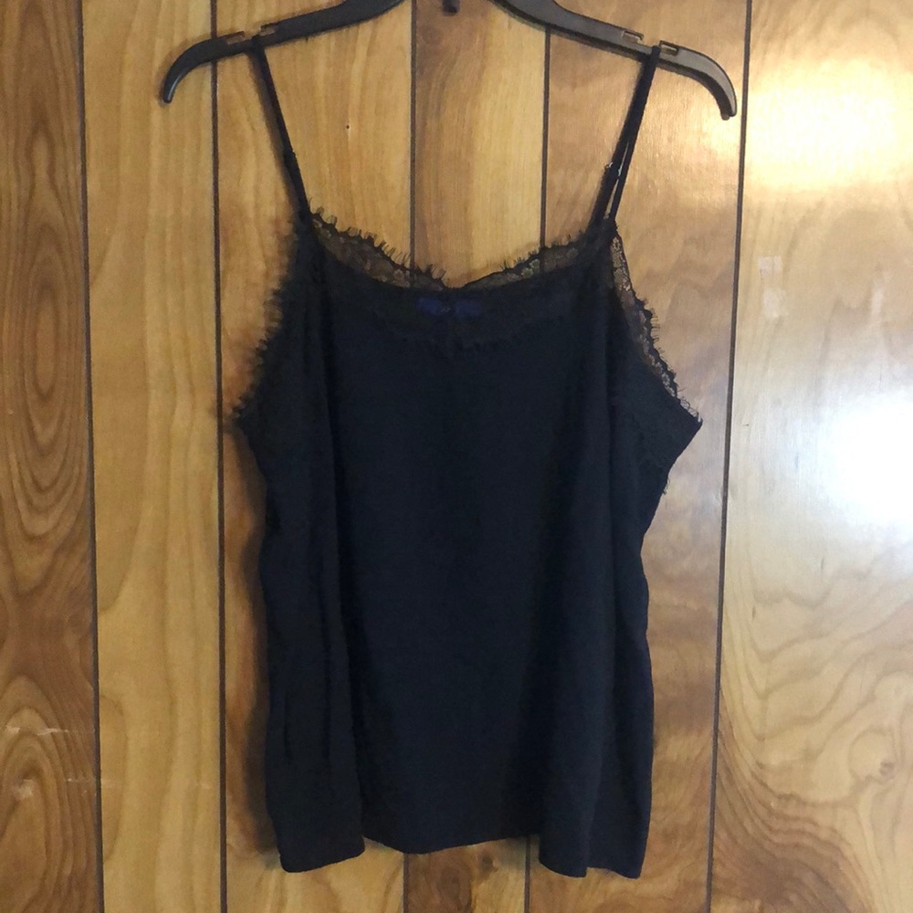 Woman’s size XL apt 9 black tank top